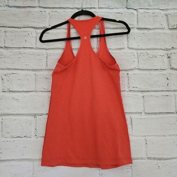 Lululemon cool tanktop red striped - Picture 5 of 8